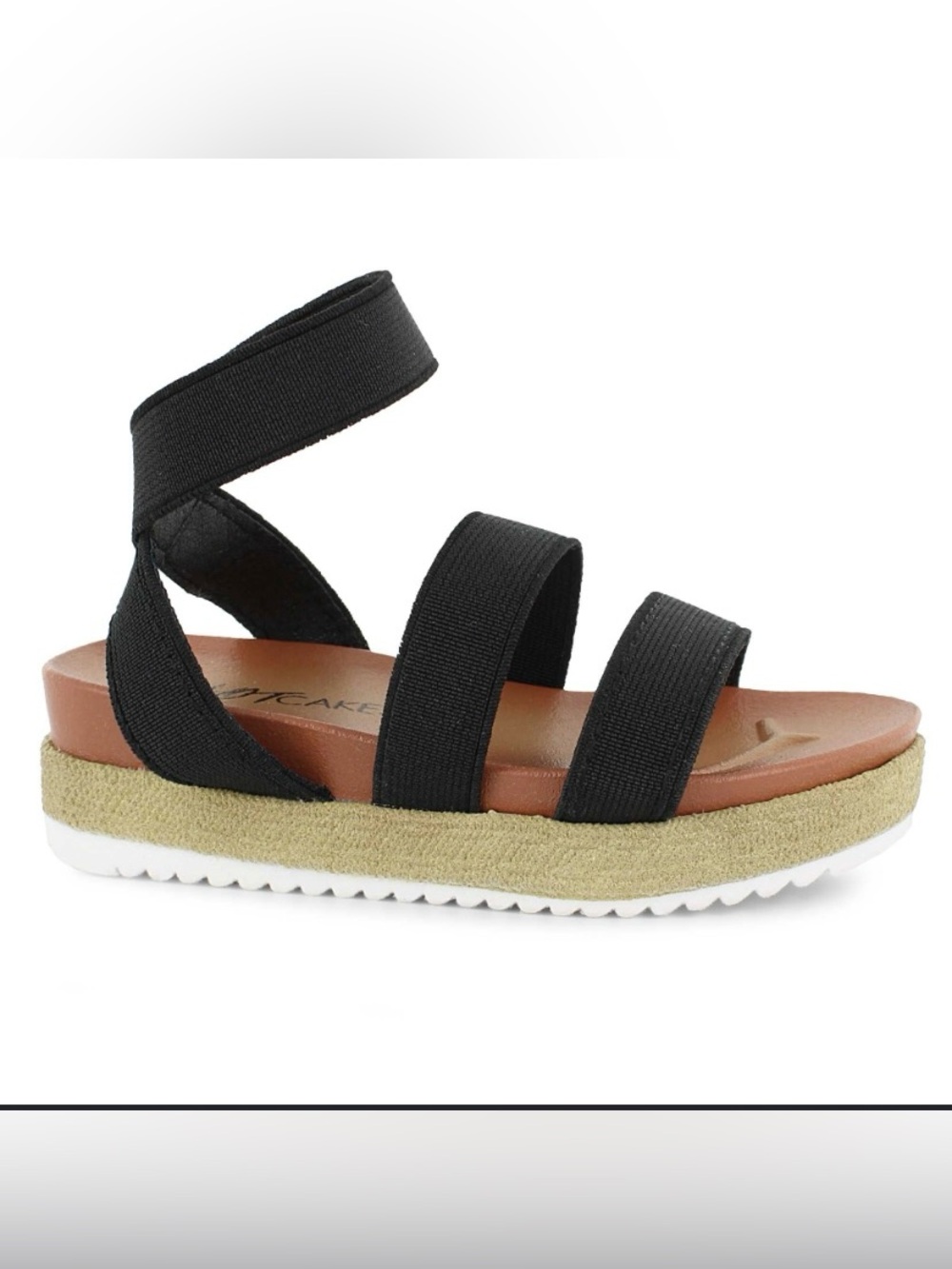 Kids Hot Cakes stretchy ankle strap sandals
